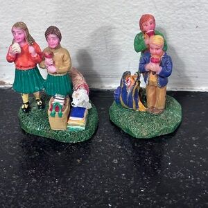 Lemax Harvest Crossing Village Sticky Apples 2-Piece Figurine Set #62244